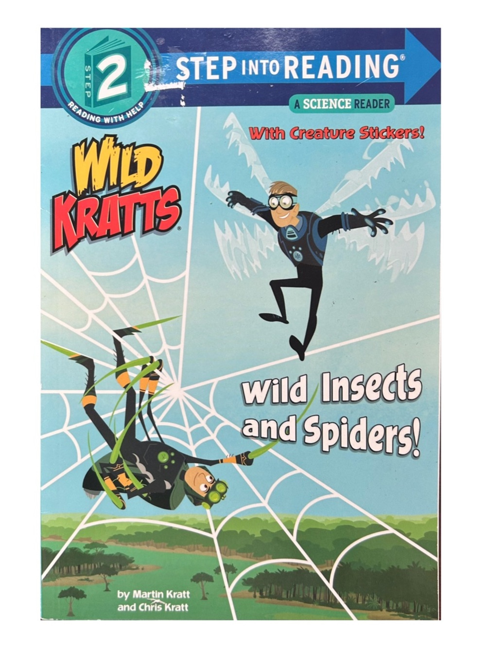 BUNDLE & SAVE🦈 Wild Kratts: Wild Insects & Spiders Level 2 Reader